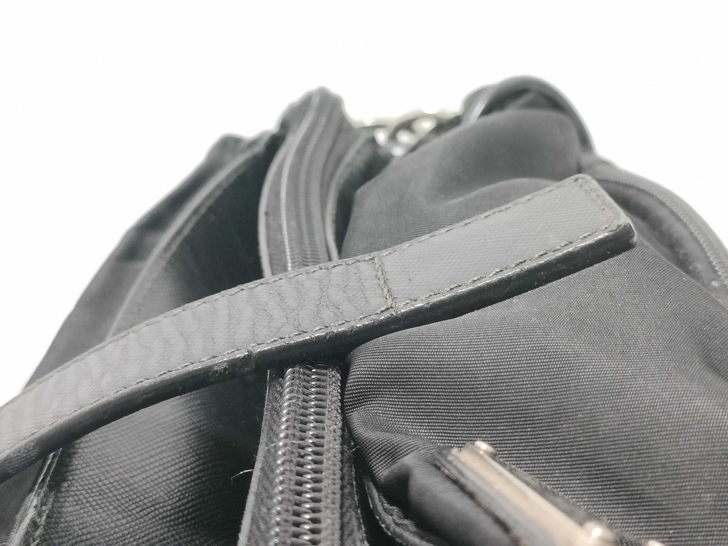 PRADA Nylon Black 2-Way Business Bag