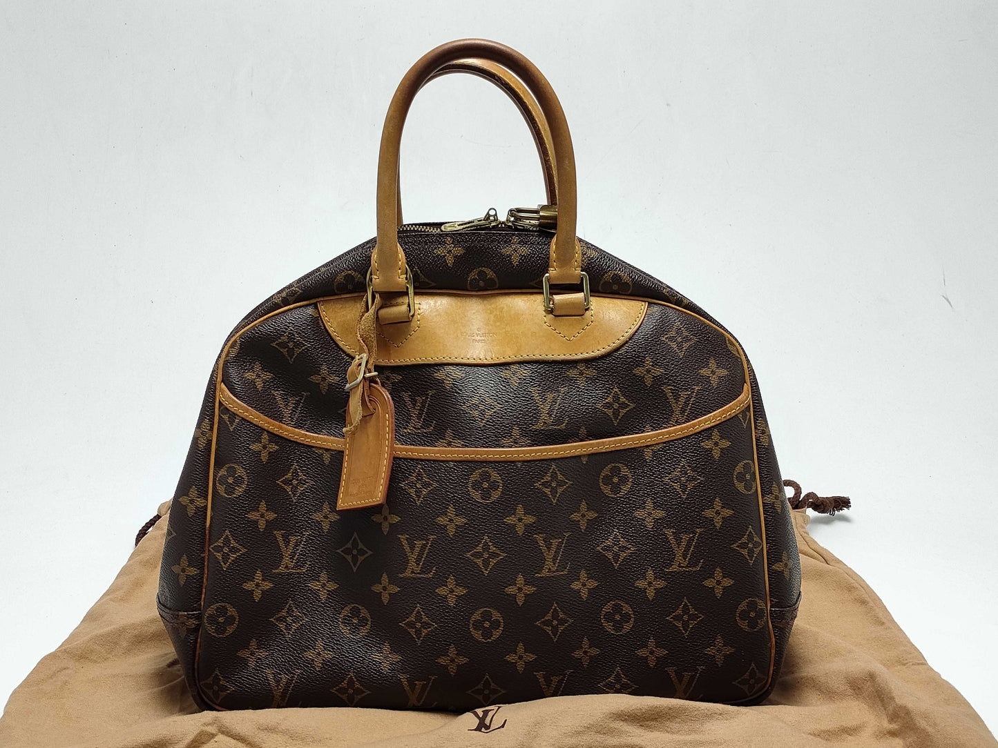 LOUIS VUITTON Monogram M47270 Deauville Handbag