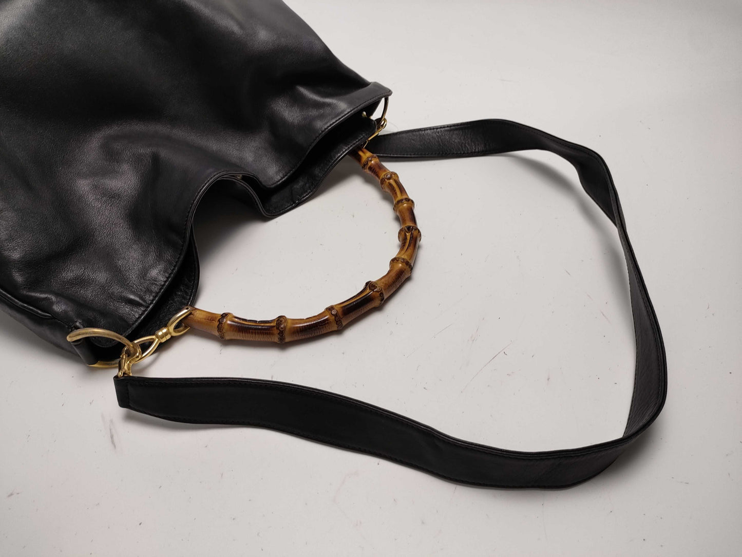 GUCCI Bamboo 001.1731.1577 2-Way Shoulder Bag