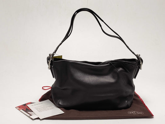 COACH 1417 One-Shoulder Black Shoulder Bag