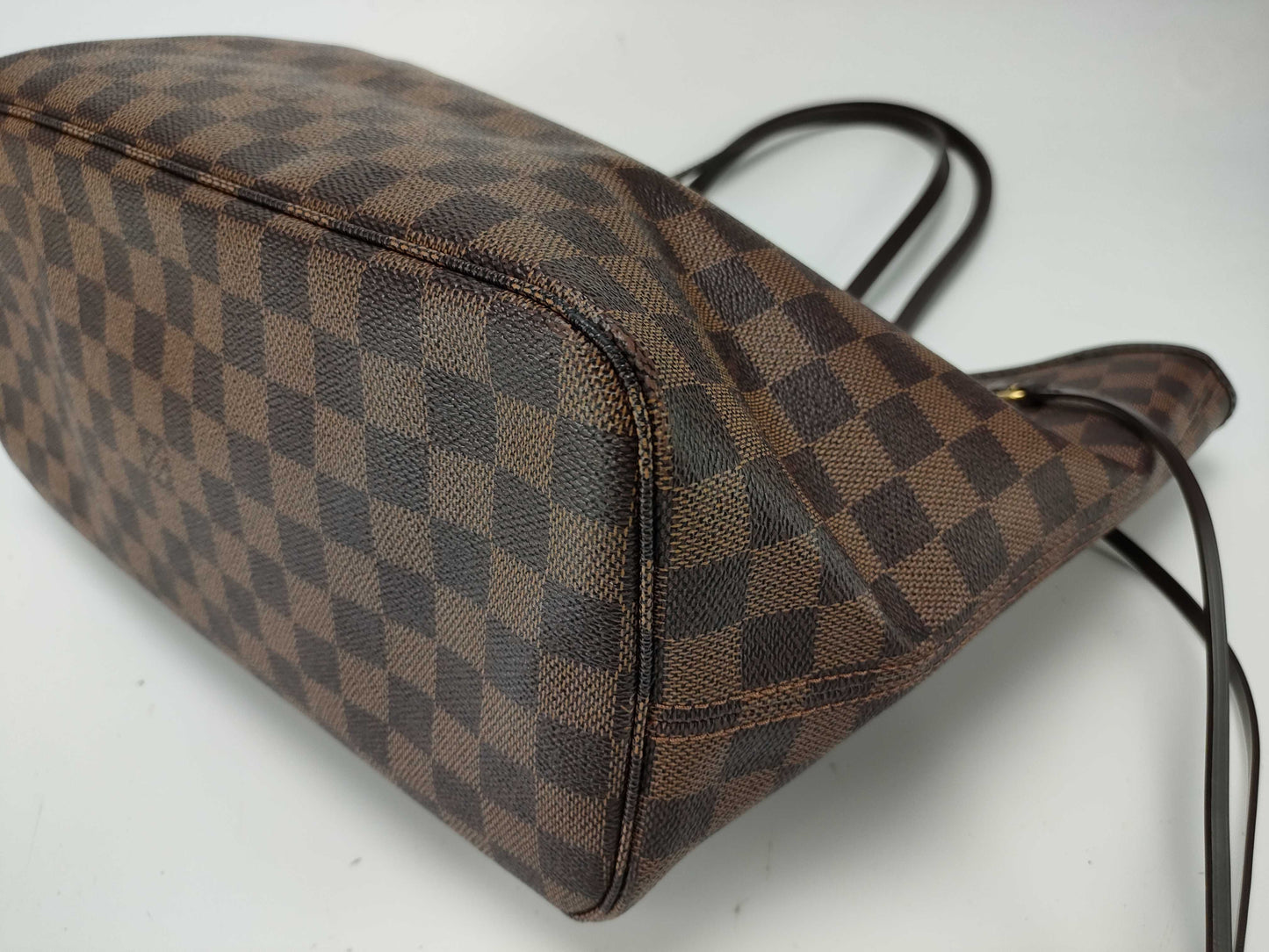 LOUIS VUITTON Damier N41358 Neverfull MM Tote Bag