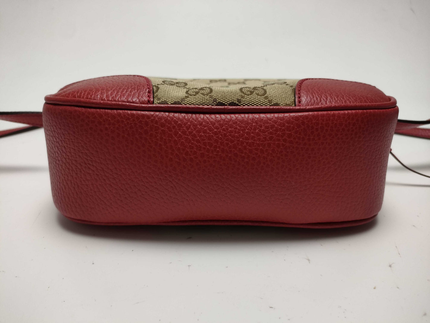 GUCCI GG Canvas 449413 Shoulder Bag Leather Shoulder Bag