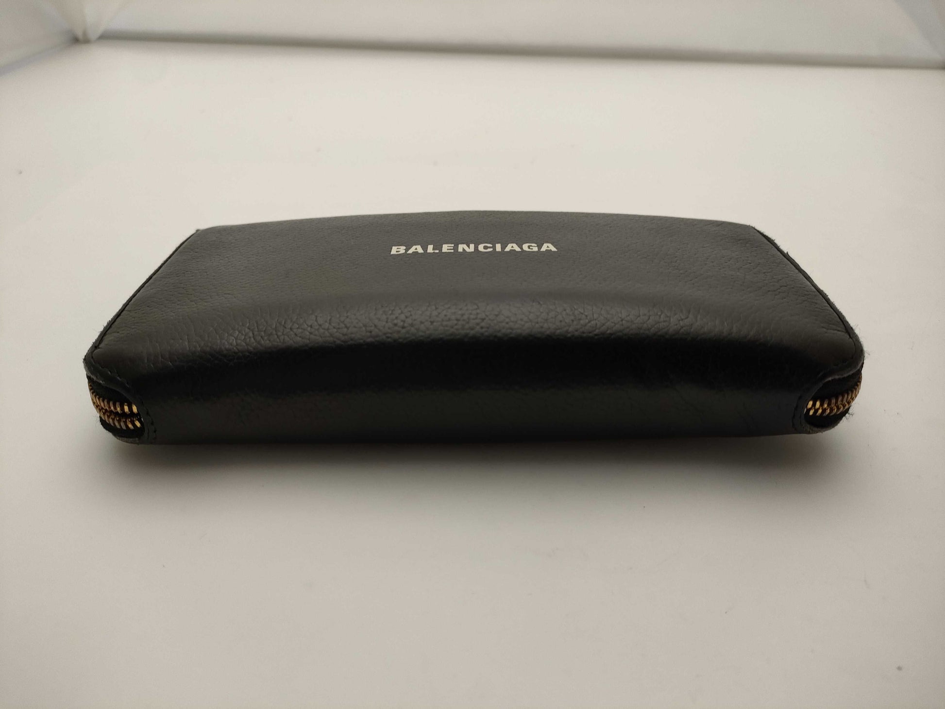 BALENCIAGA 594290 Round Zip Long Wallet
