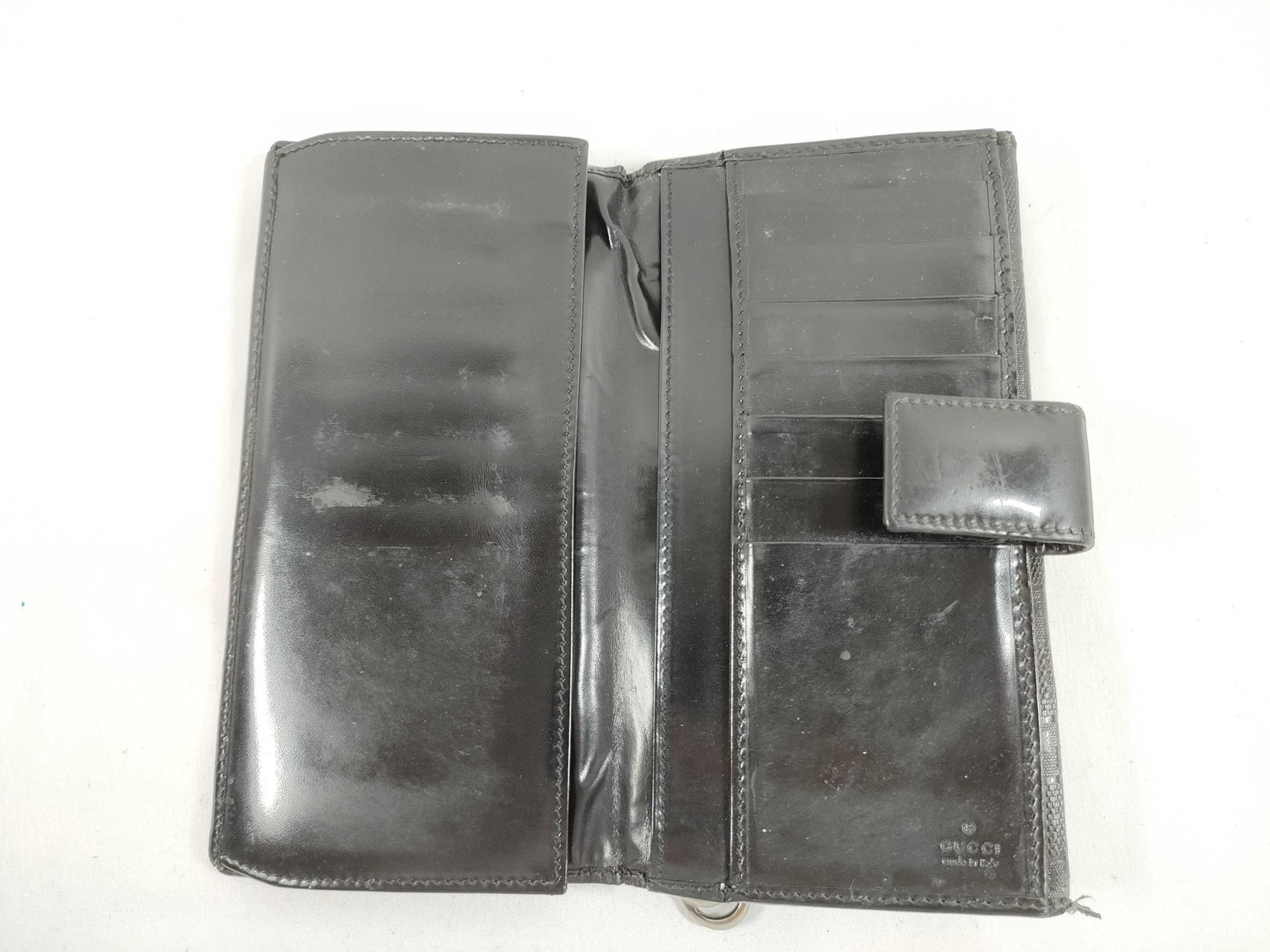 GUCCI Jackie Wallet Set of 2 Jackie GG Canvas Wallets