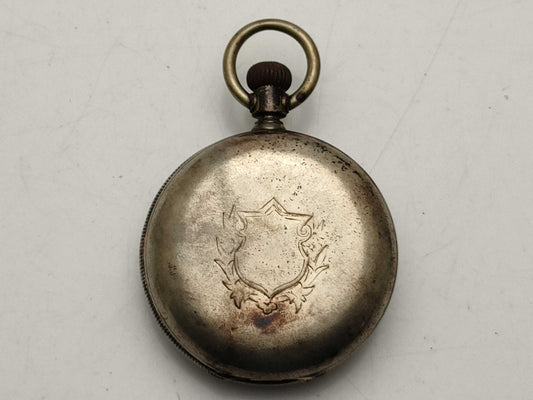 WALTHAM Waltham Pocket Watch Sterling Silver 2900 Pocket Watch
