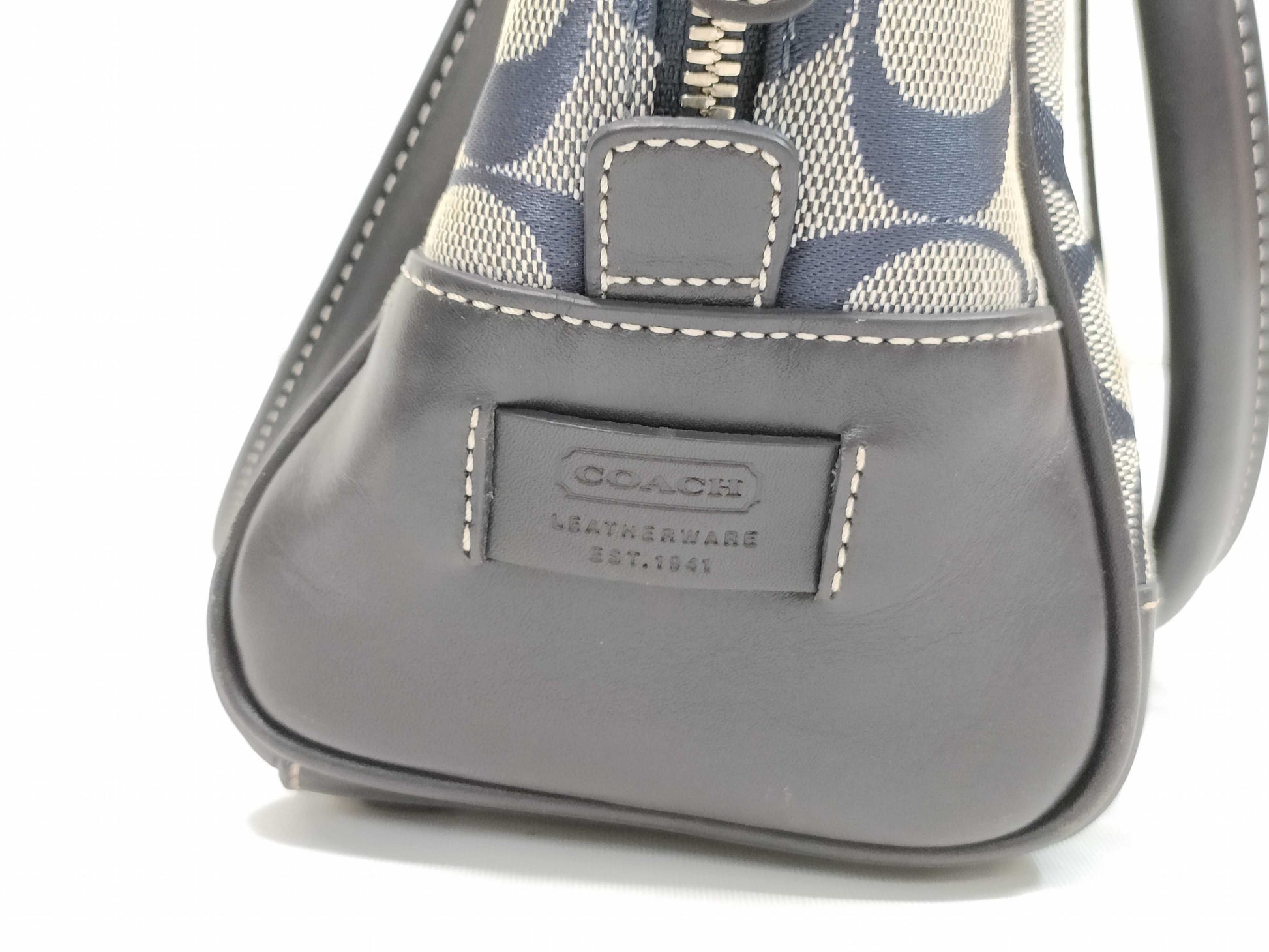 COACH Signature F24035/6097/2WAY Fringed Bag 3-Piece Set Shoulder Bag