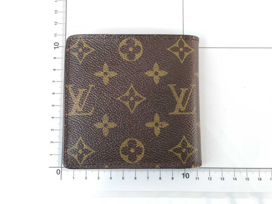 LOUIS VUITTON Monogram M61675 Portefeuille Marco Wallet