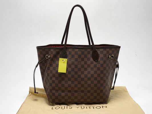 LOUIS VUITTON Damier N41358 Neverfull MM N Tote Bag