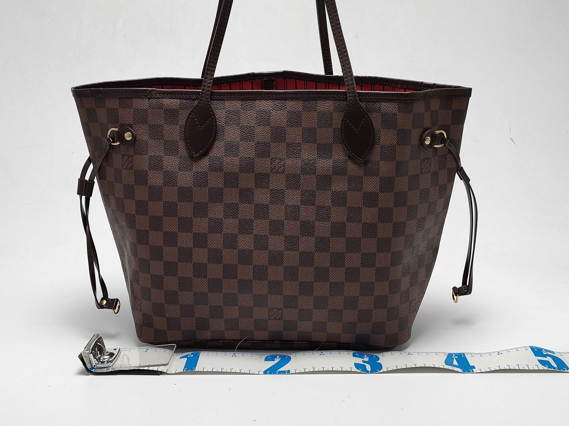 LOUIS VUITTON Damier N41358 Neverfull MM N Tote Bag