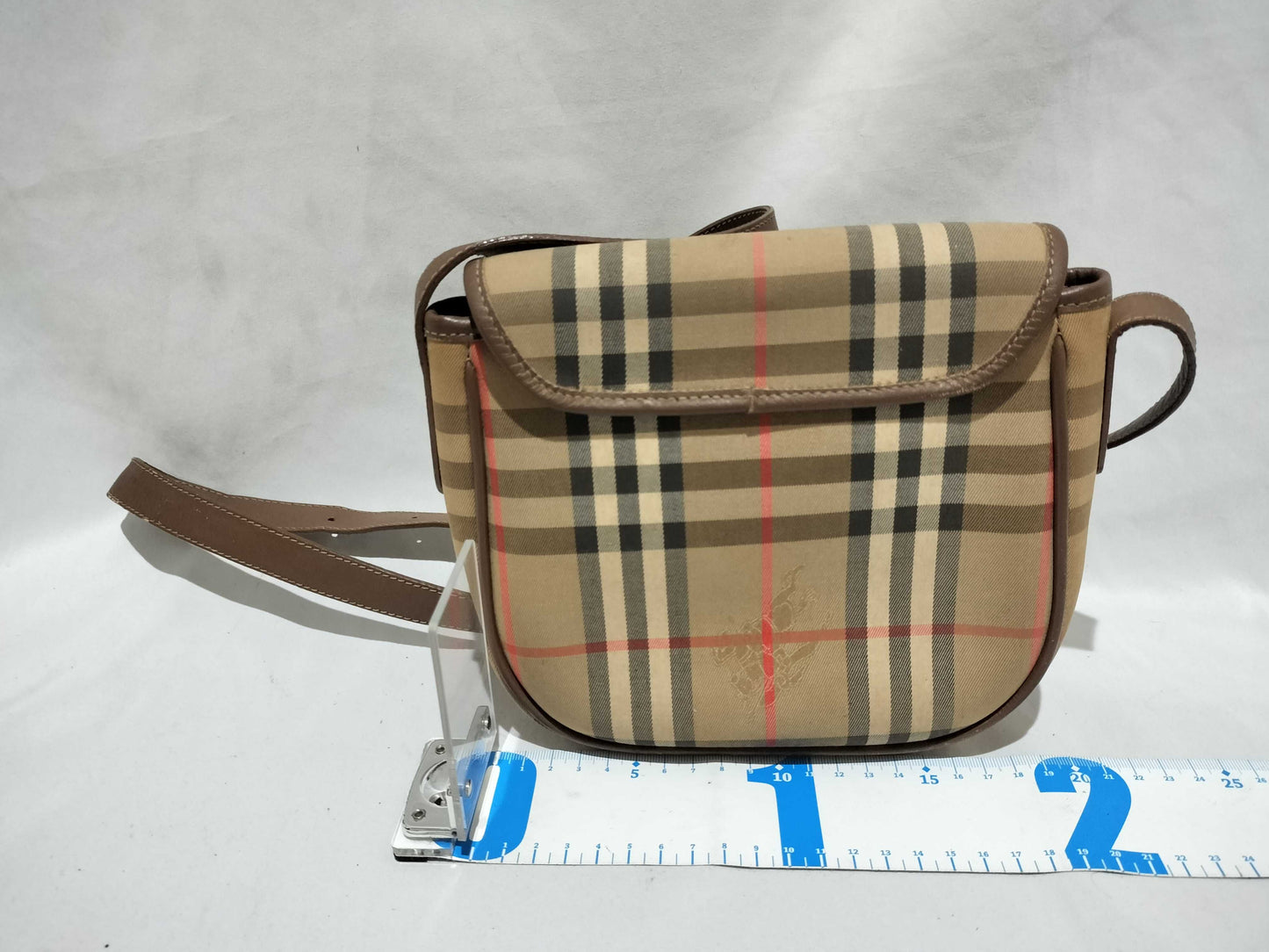 BURBERRY Nova Check Shoulder Bag