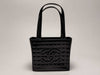 CHANEL Chocolate Bar Enamel Tote Bag