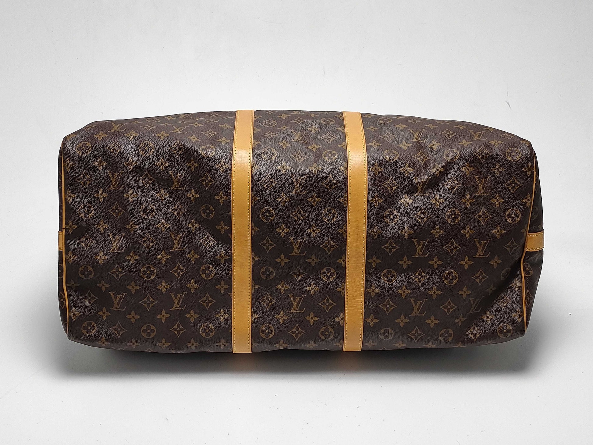 LOUIS VUITTON Monogram Keepall 60 Bandouliere Boston Bag