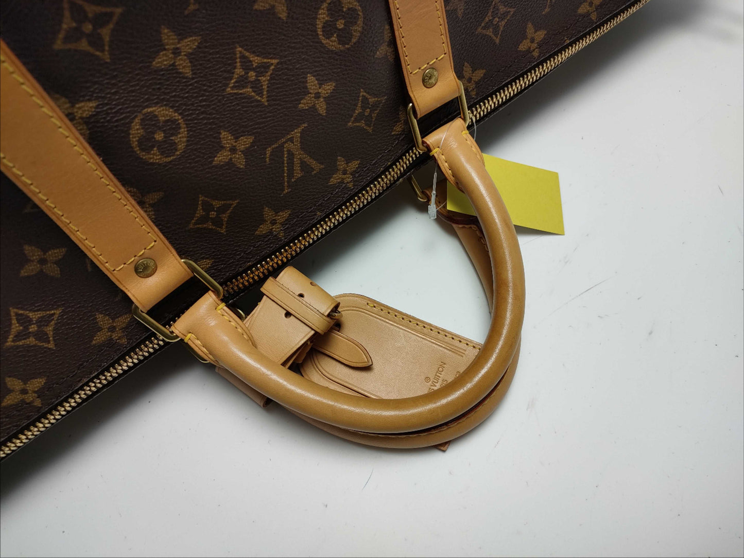 LOUIS VUITTON Monogram Keepall 60 Bandouliere Boston Bag