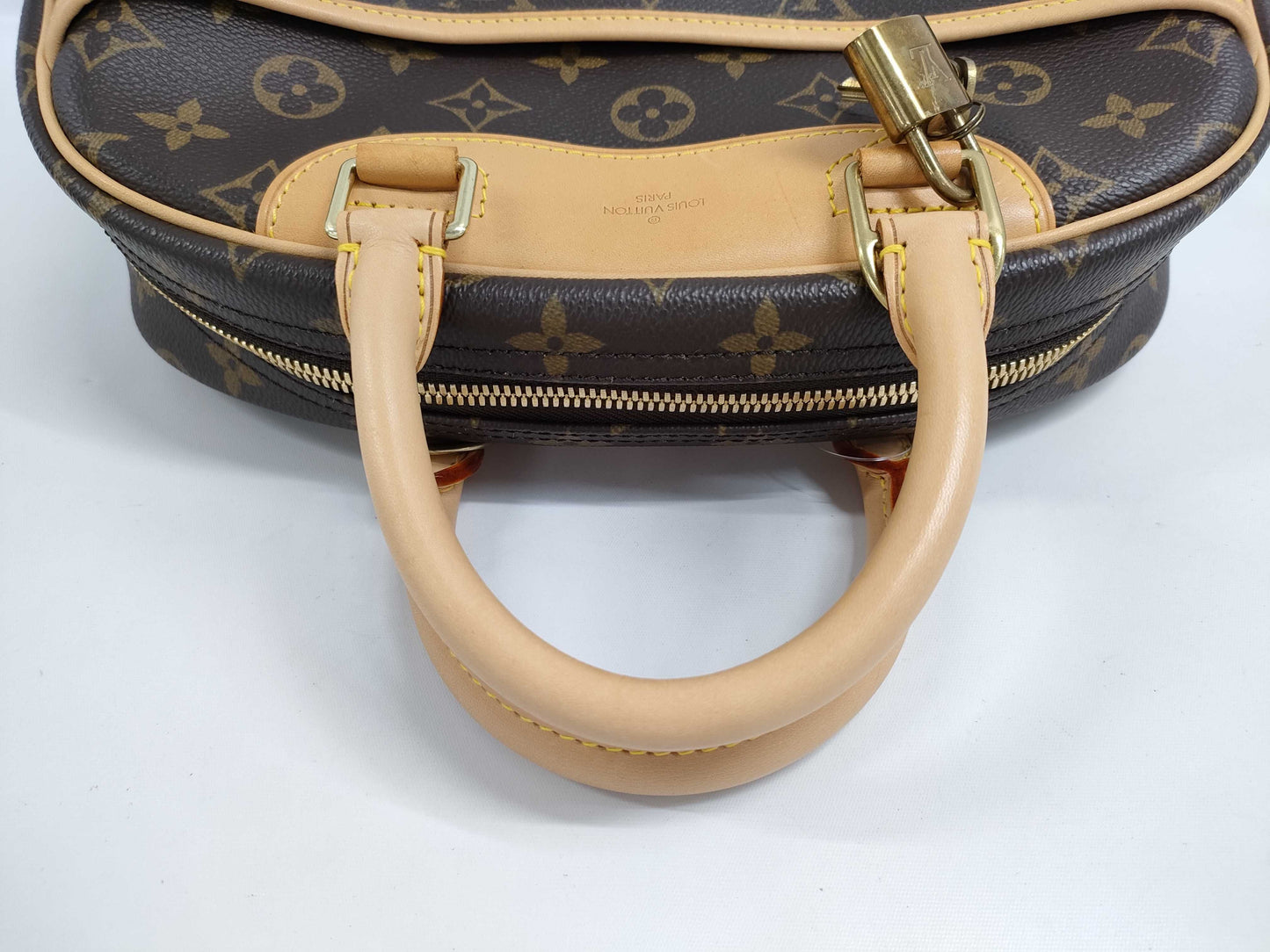 LOUIS VUITTON Monogram M42228 Trouville Handbag