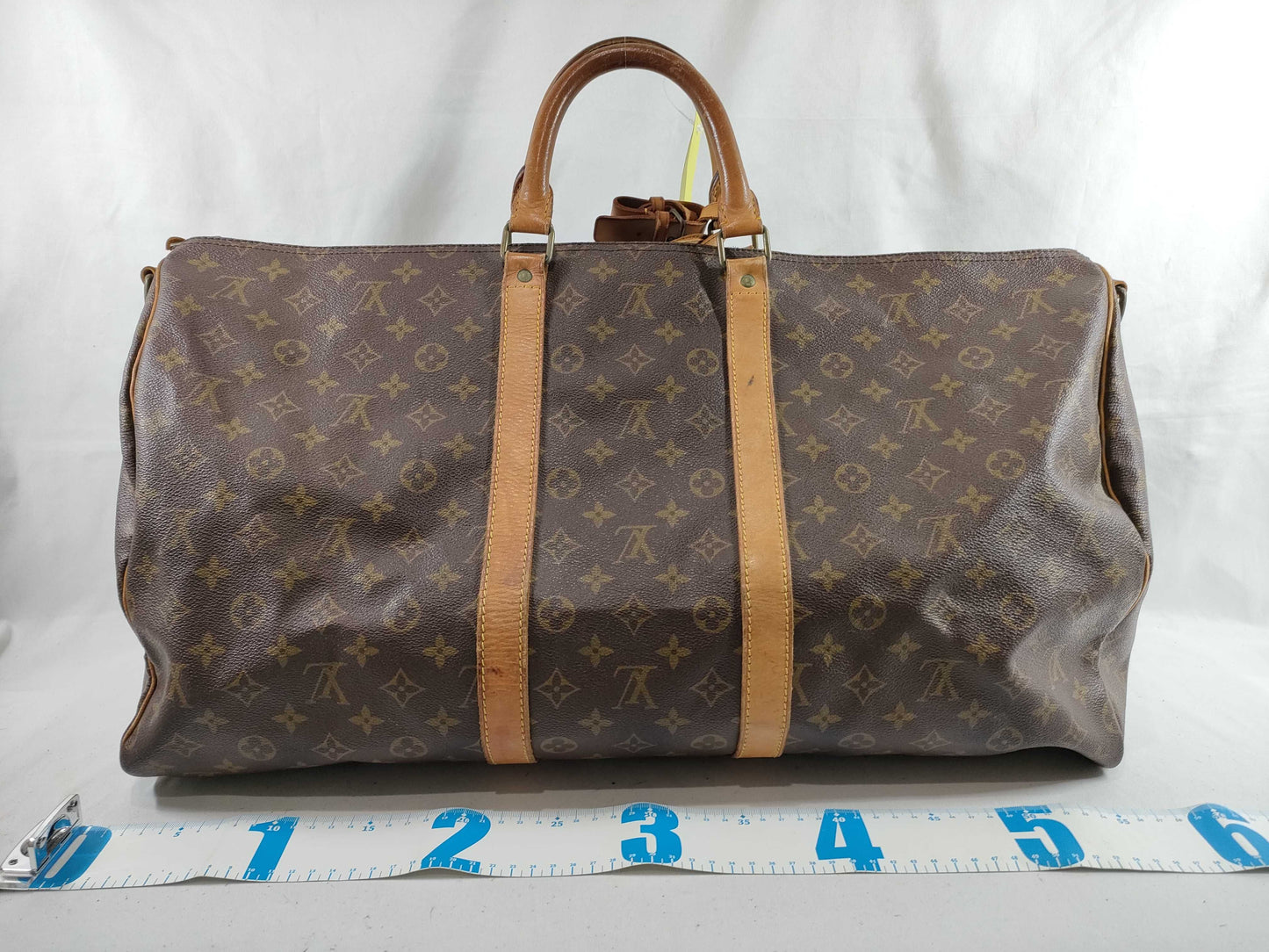 LOUIS VUITTON Monogram M41424 Keepall 55 Boston Bag
