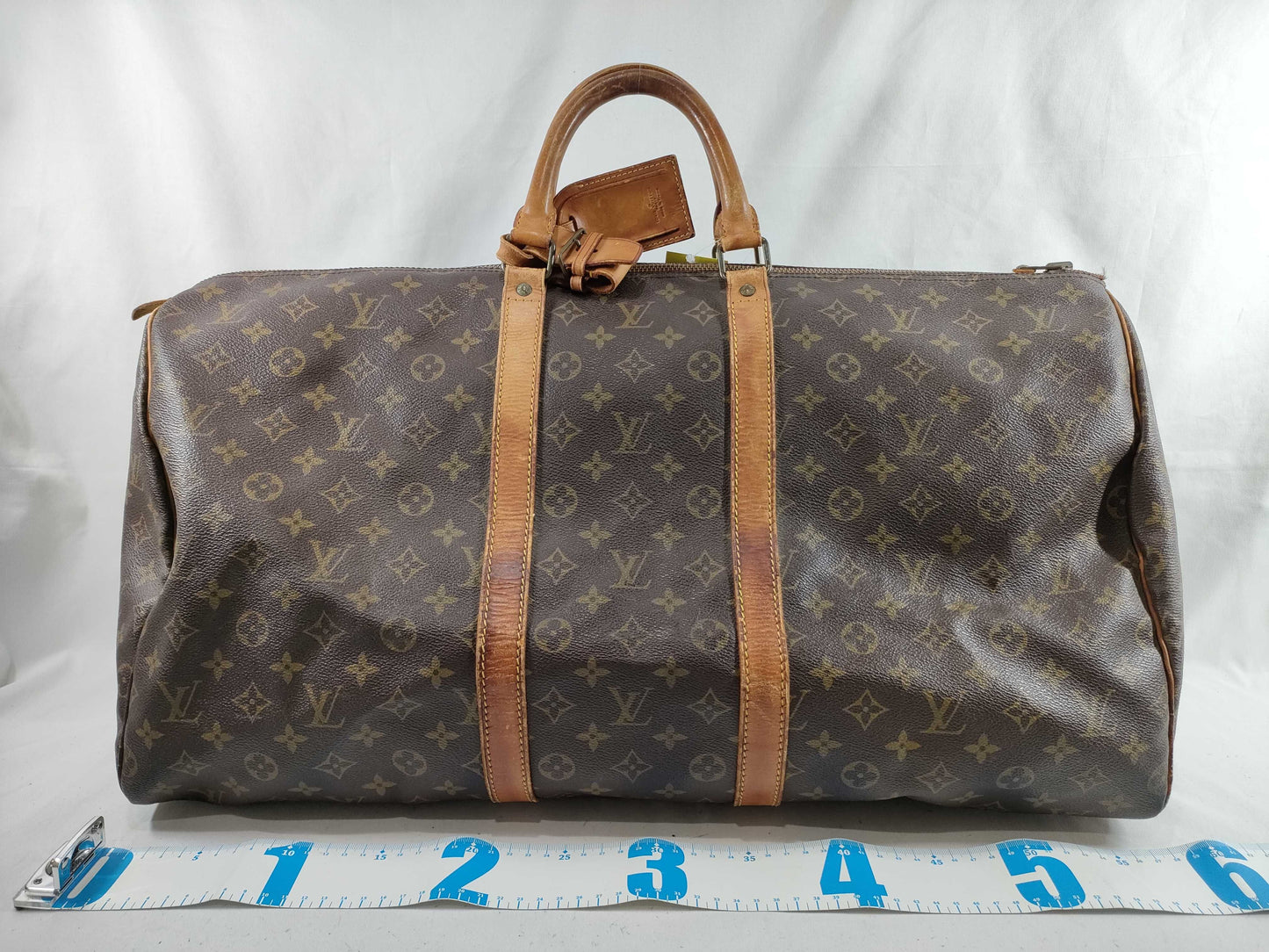 LOUIS VUITTON Monogram M41422 Keepall 60 Boston Bag