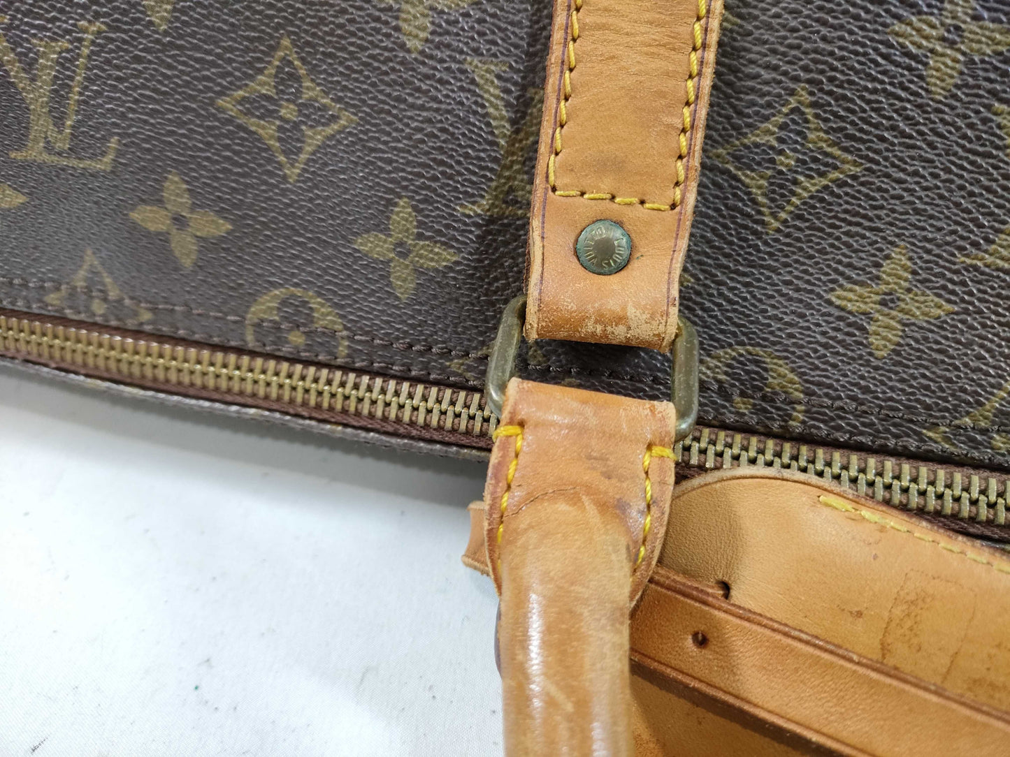 LOUIS VUITTON Monogram M41422 Keepall 60 Boston Bag