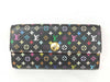 LOUIS VUITTON Monogram Multicolore Portefeuille Sarah Initial Wallet