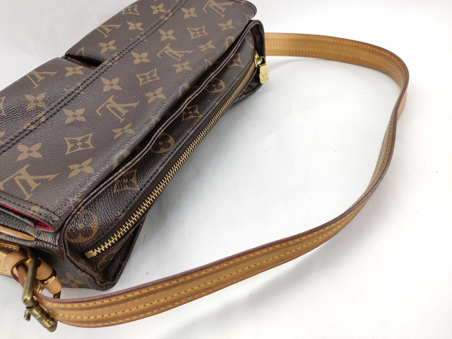 LOUIS VUITTON Monogram Viva Cite MM M51164 Shoulder Bag