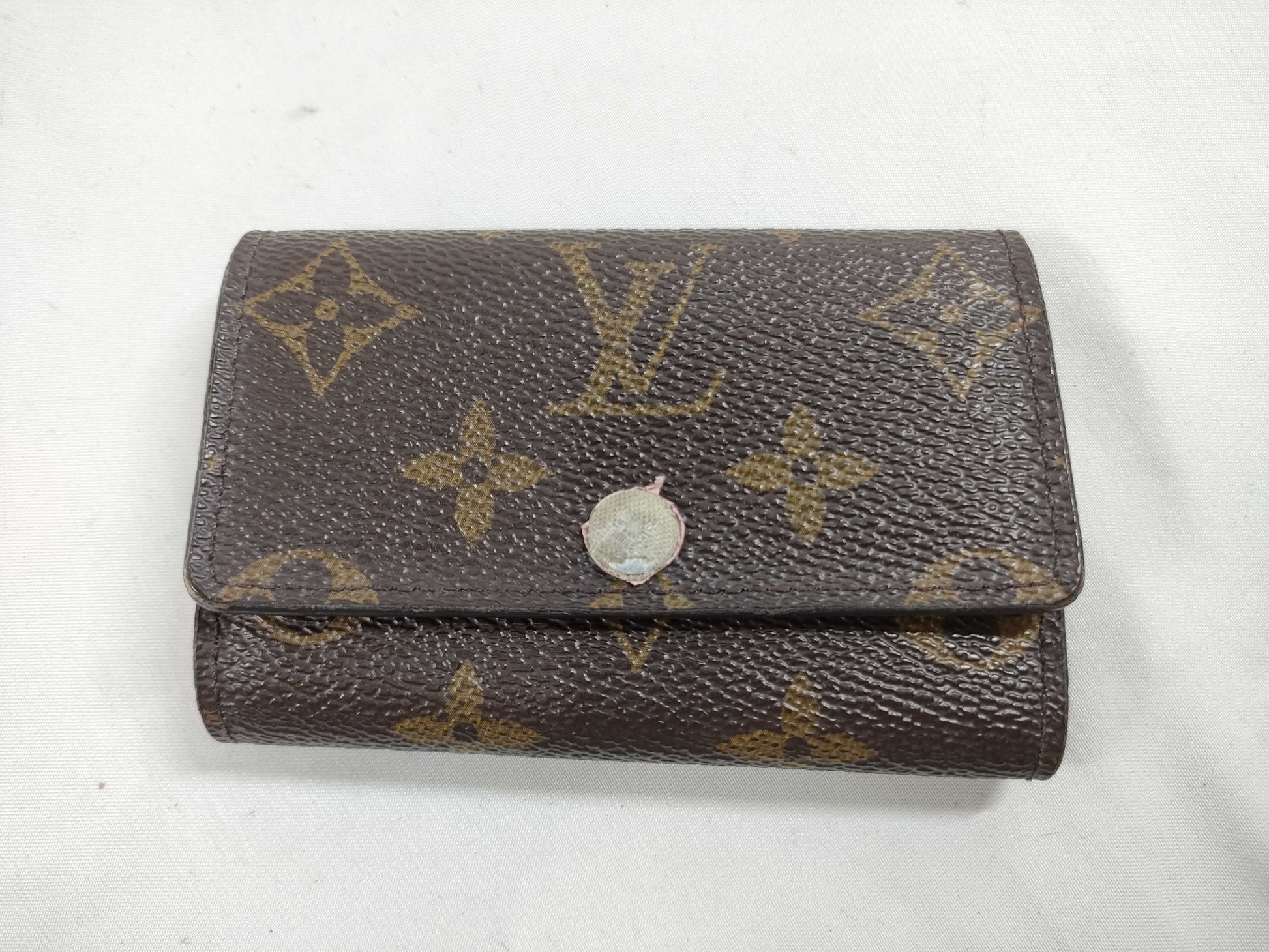 LOUIS VUITTON Monogram M62630 Multicle 6 CT3157 with Initials Key Case/Key Holder