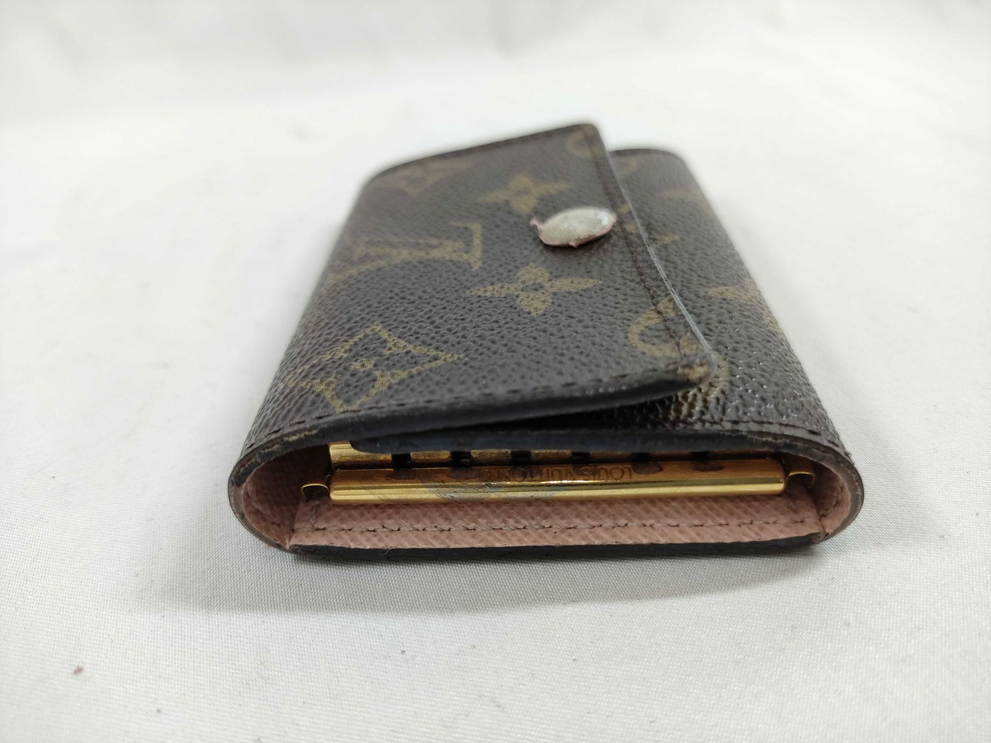 LOUIS VUITTON Monogram M62630 Multicle 6 CT3157 with Initials Key Case/Key Holder