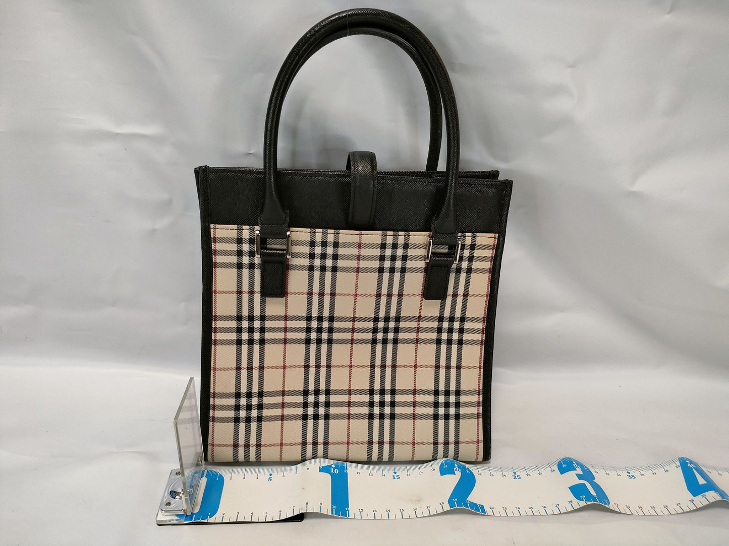 BURBERRY Check Handbag