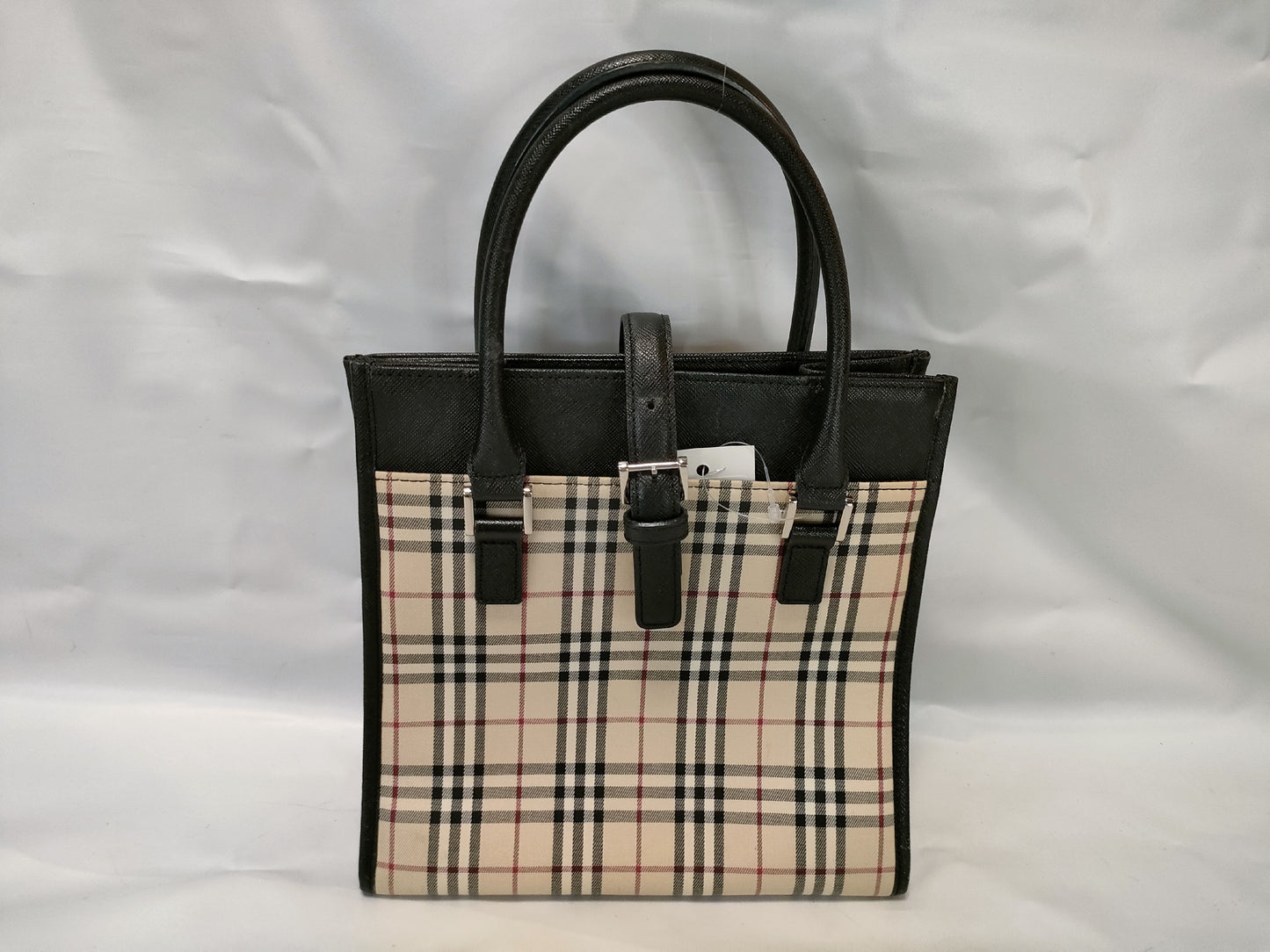 BURBERRY Check Handbag