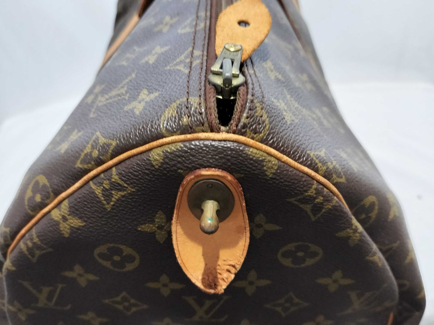 LOUIS VUITTON Monogram M41424 Keepall 55 Boston Bag