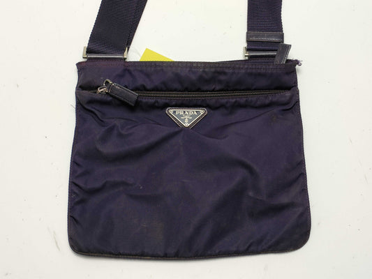 PRADA nylon shoulder bag