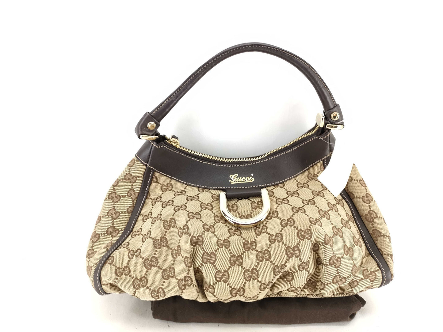 GUCCI GG canvas handbag