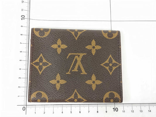 LOUIS VUITTON Monogram Envelope Carte de Visite M62920 Coin Case