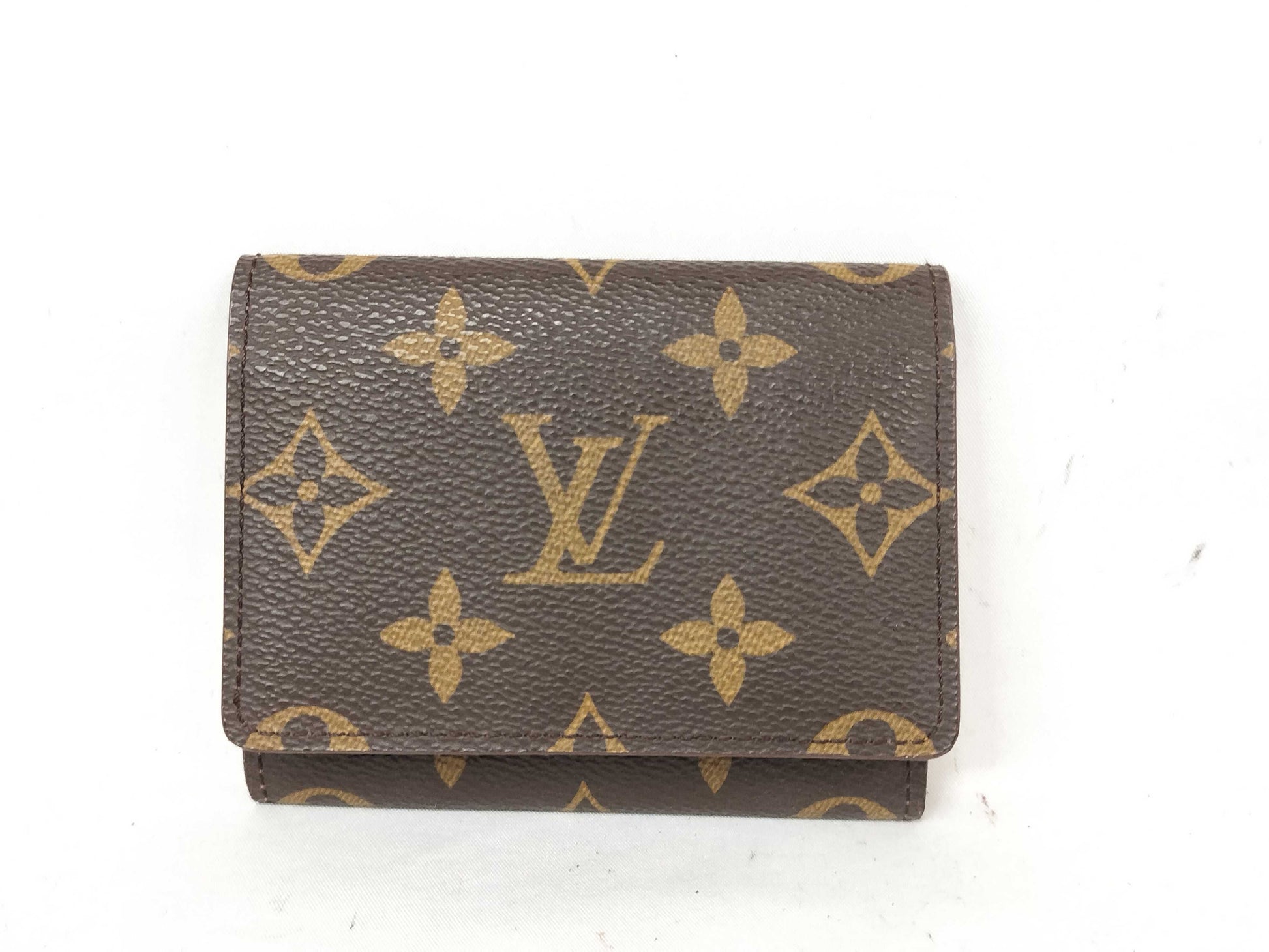 LOUIS VUITTON Monogram Envelope Carte de Visite M62920 Coin Case