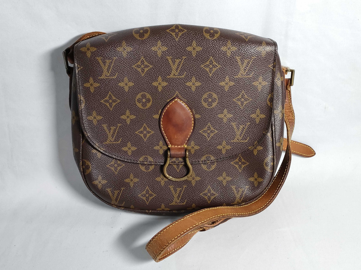 LOUIS VUITTON Monogram M51242 Saint-Cloud Shoulder Bag