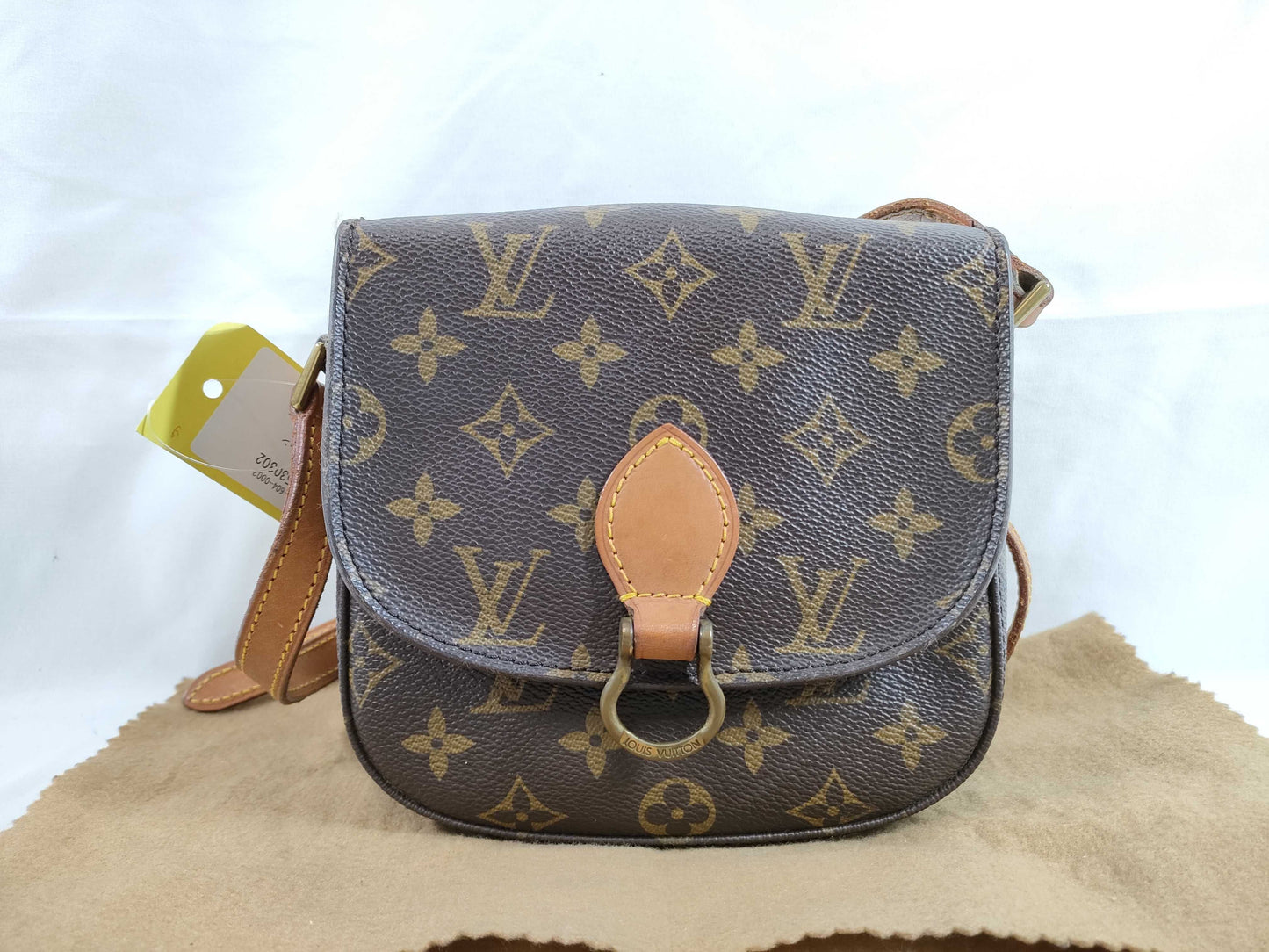 LOUIS VUITTON Monogram Mini Saint-Cloud Shoulder Bag