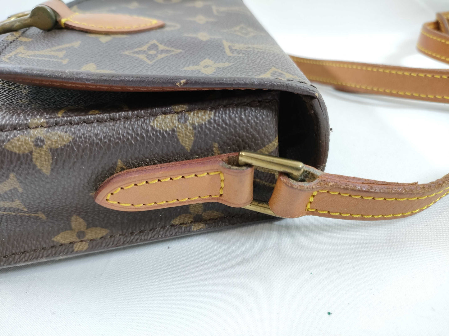 LOUIS VUITTON Monogram Mini Saint-Cloud Shoulder Bag