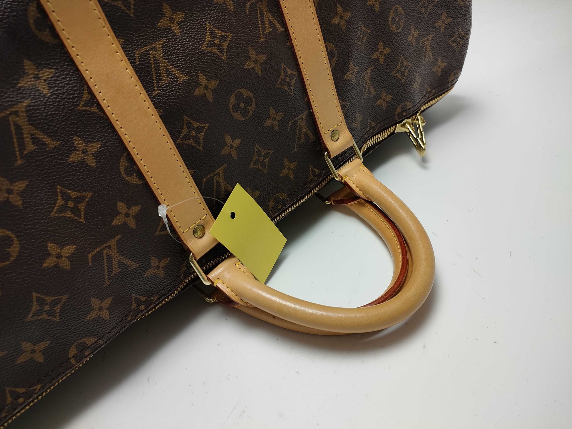 LOUIS VUITTON Monogram M41416 Keepall Bandouliere 50 Boston Bag with Missing Screws