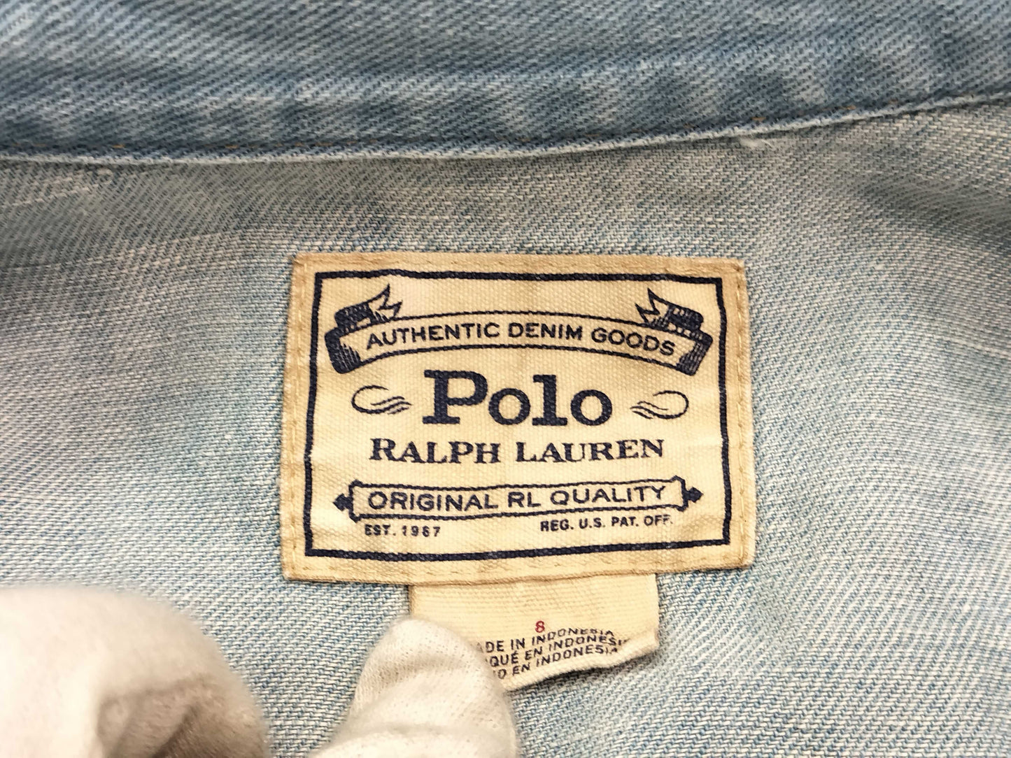 POLO Ralph Lauren denim dress