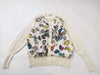 HERMES Cardigan with Natural Stone Motif