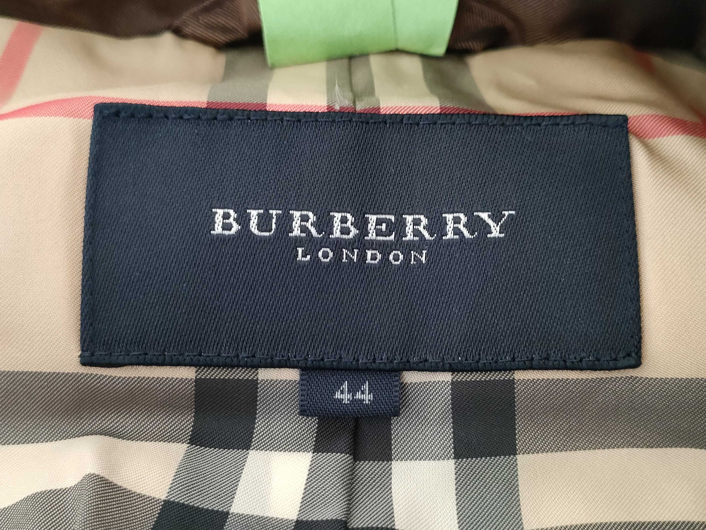 BURBERRY Nylon Coat Size 44 Brown Coat