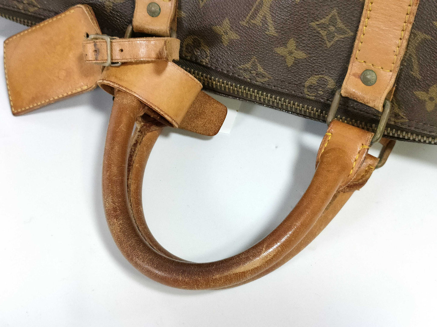 LOUIS VUITTON Monogram M41414 Keepall Bandouliere 55 Boston Bag