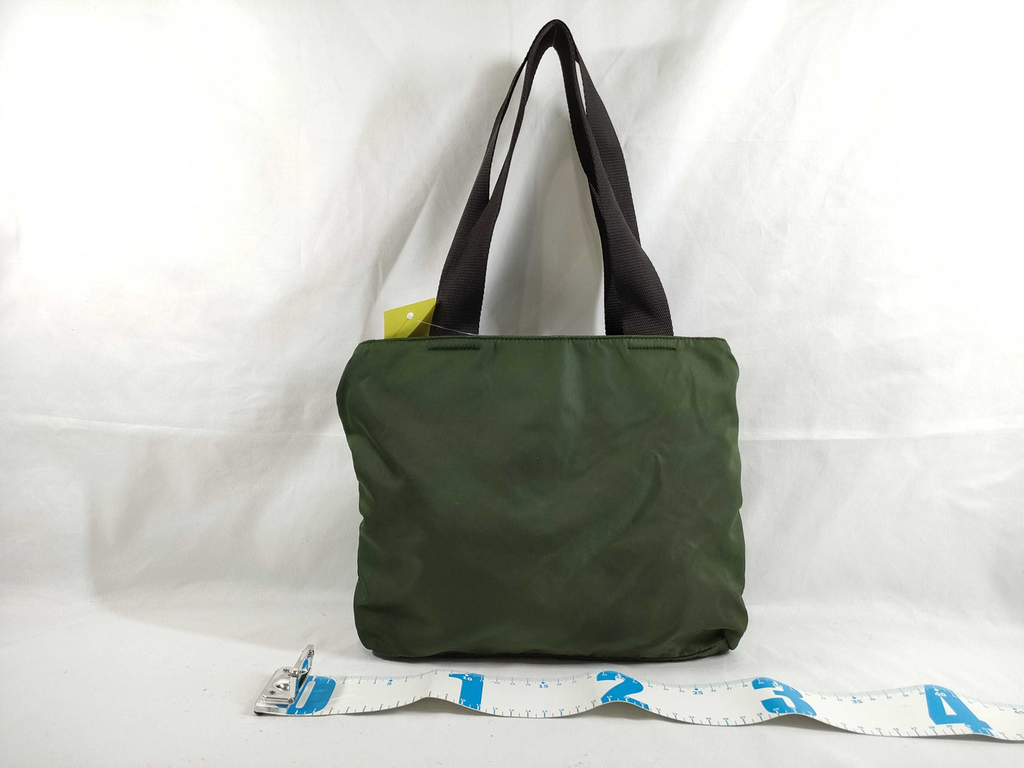 PRADA Nylon Sport Mini Tote Bag Green Handbag