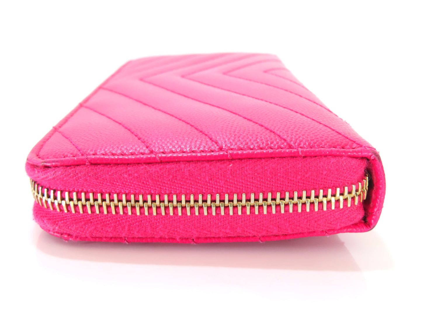 Yves Saint Laurent Round Long Wallet