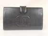 CHANEL Caviar Leather Clasp Long Wallet