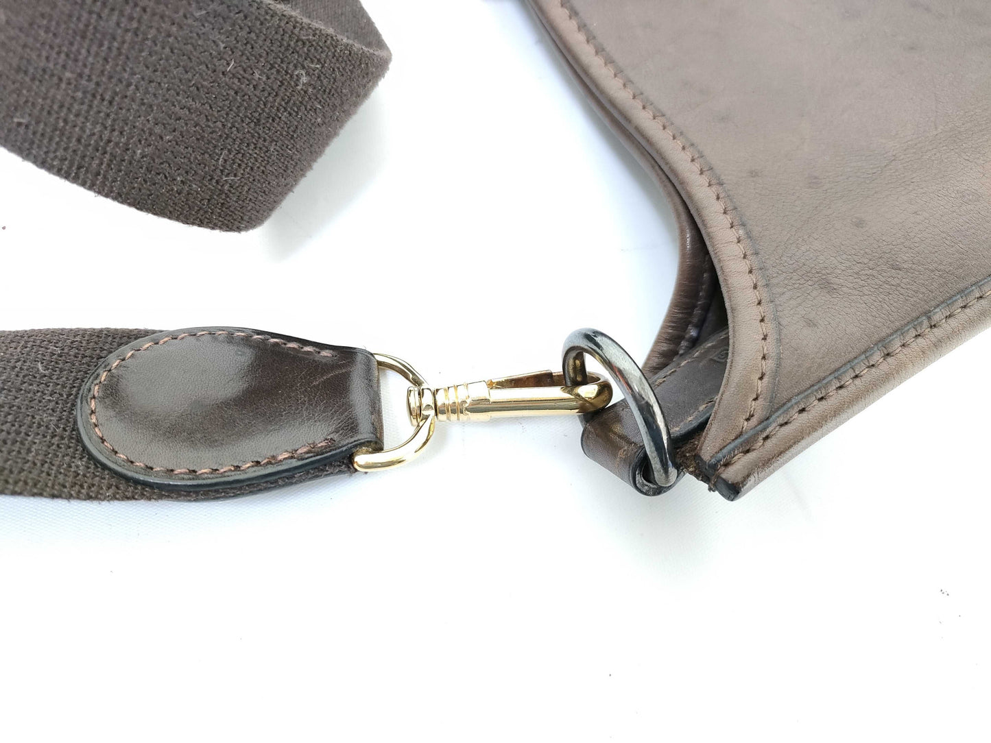 HERMES Evelyn I □G Brown Shoulder Bag