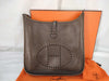 HERMES Evelyn I □G Brown Shoulder Bag