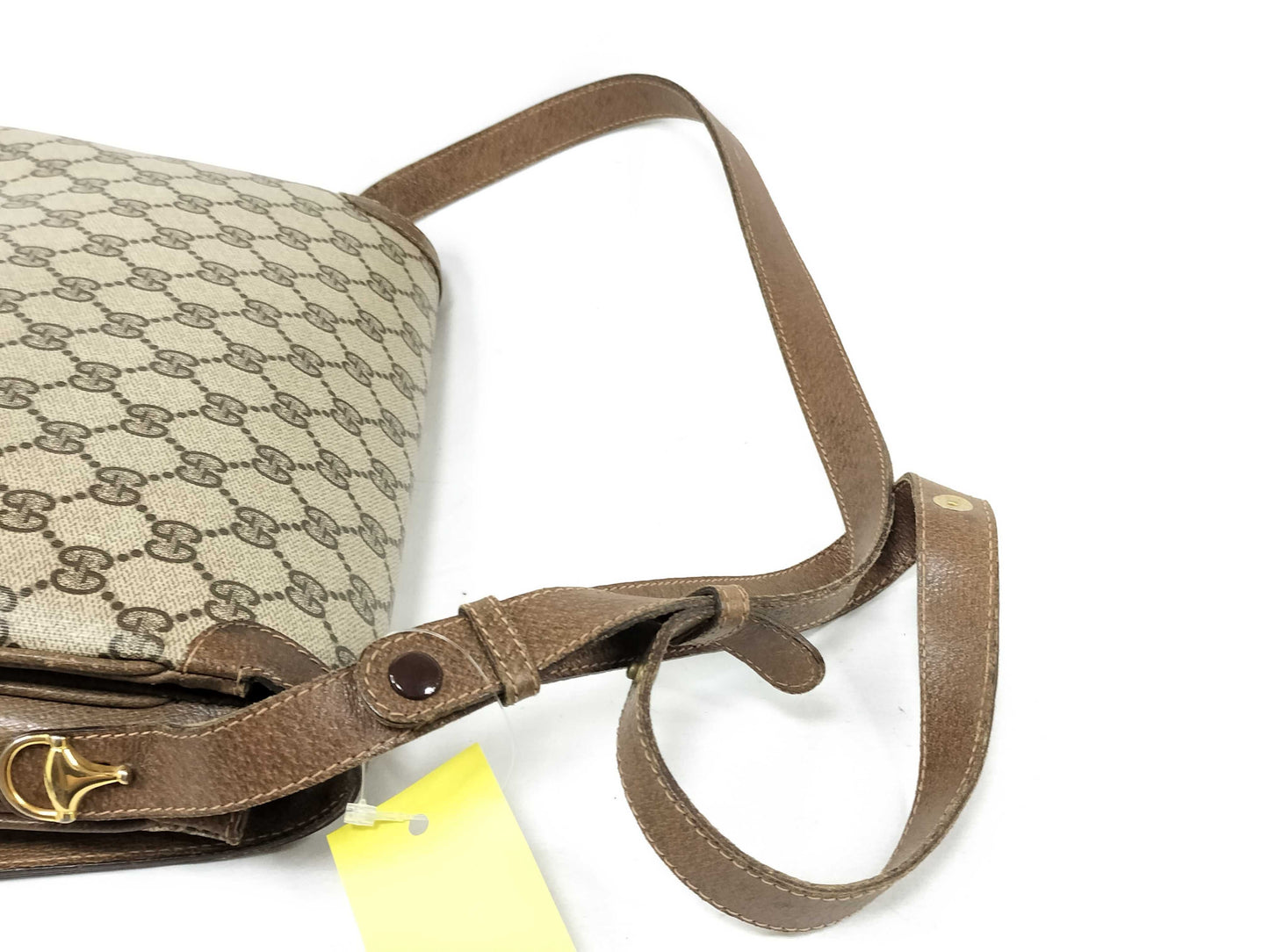 GUCCI GG Canvas Second Bag Shoulder Bag
