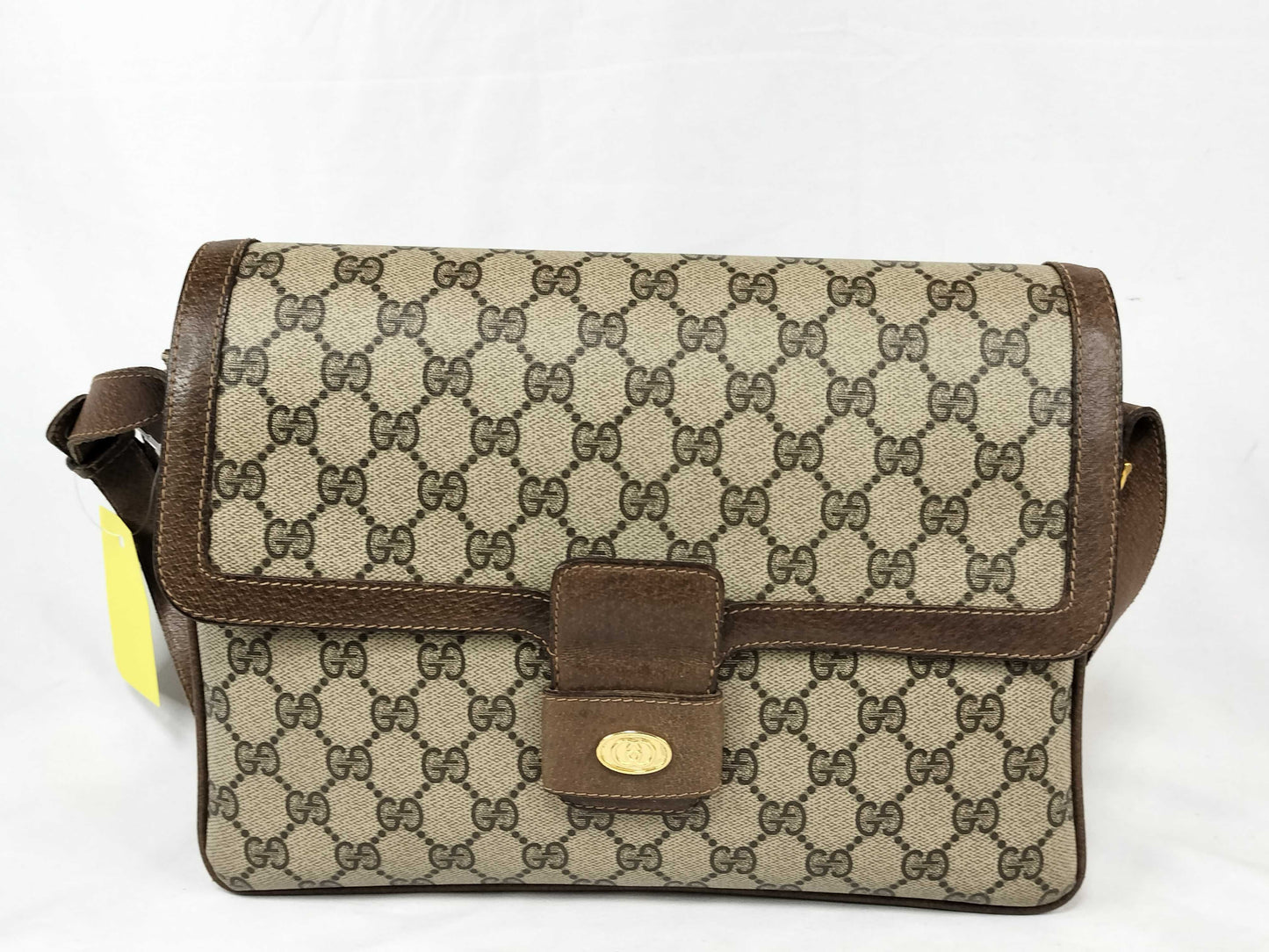 GUCCI GG Canvas Second Bag Shoulder Bag