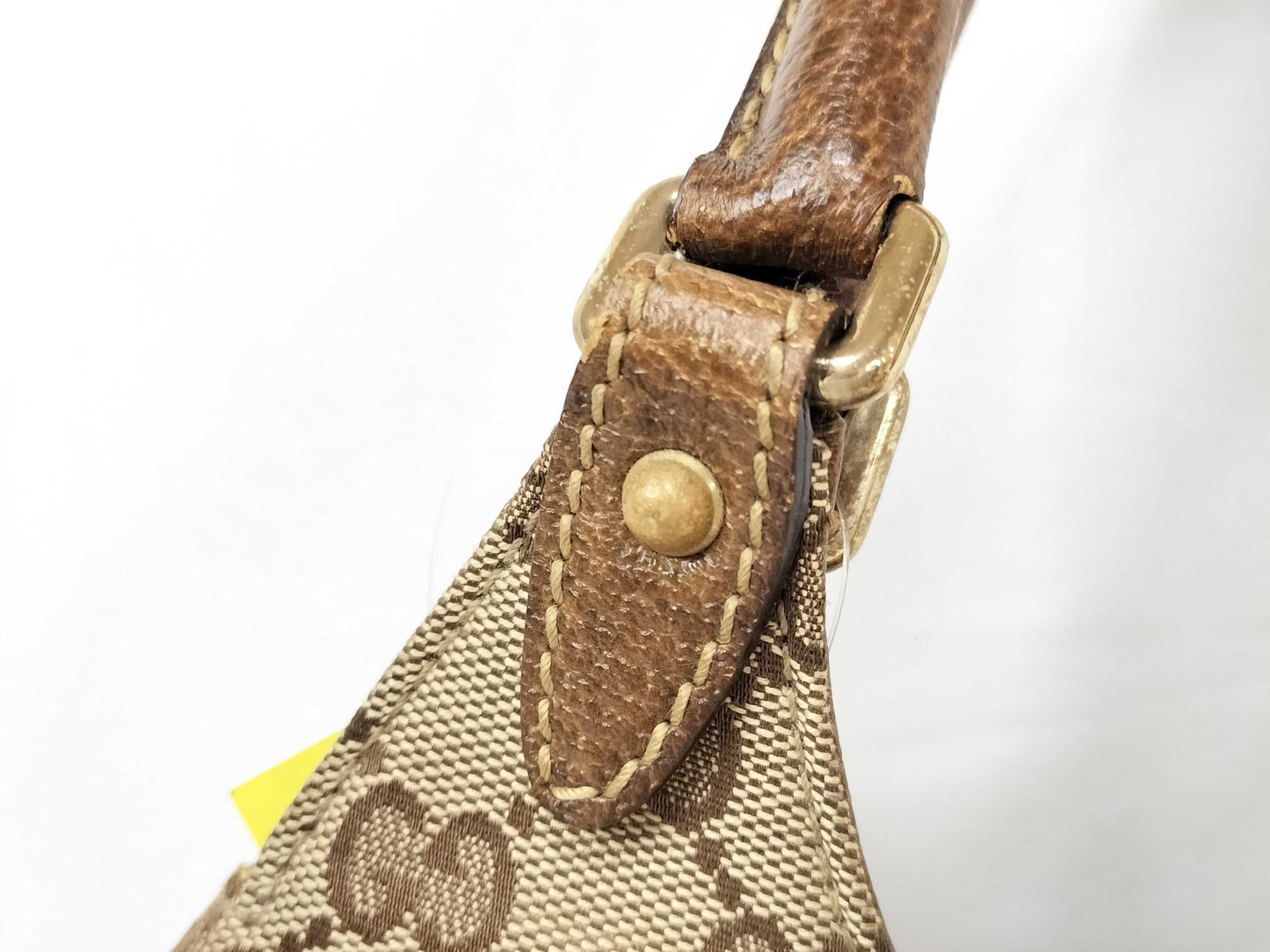 GUCCI GG Canvas Jackie One-Shoulder Handbag