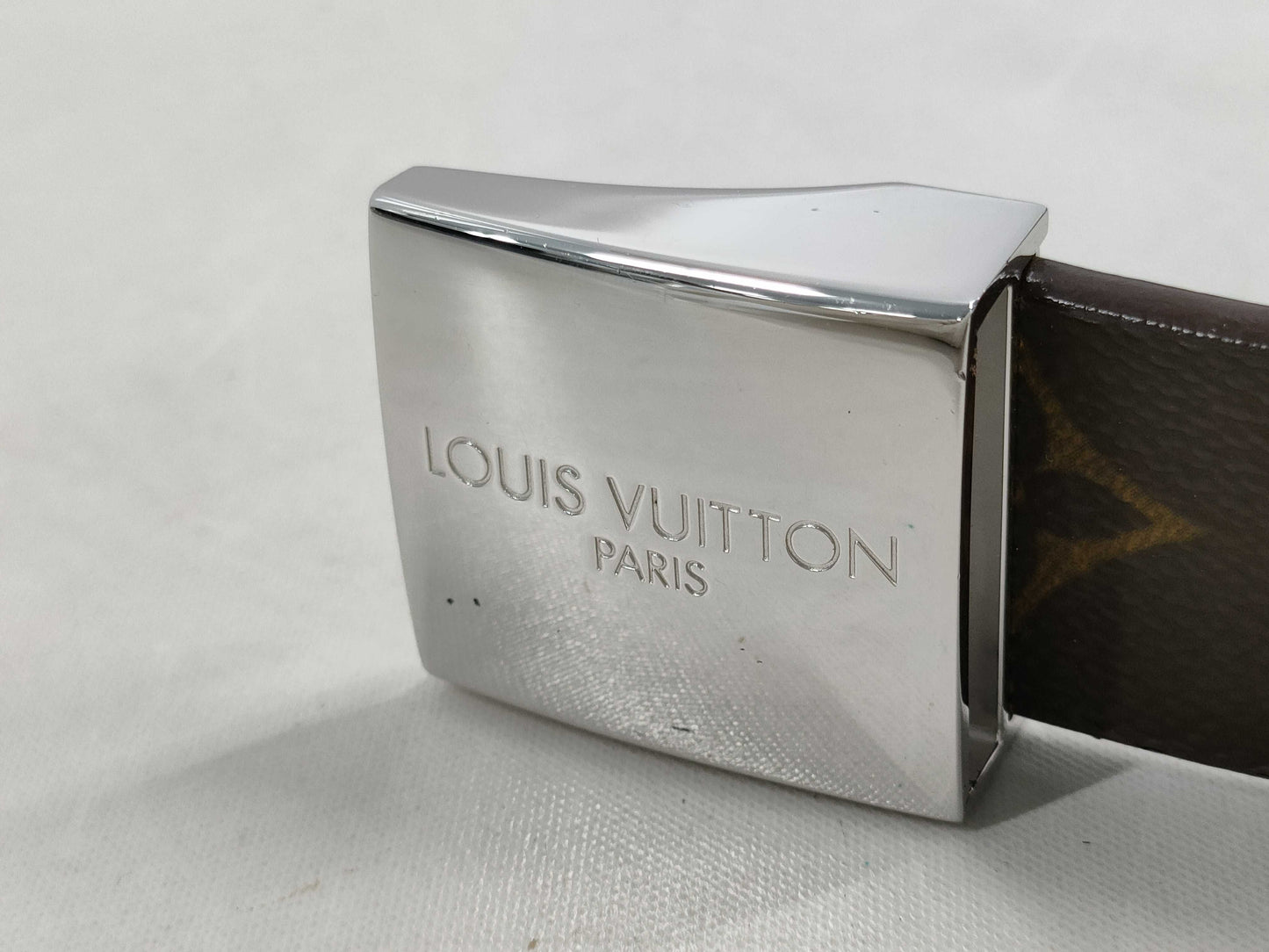 LOUIS VUITTON Monogram M6801 Santur Carre Belt
