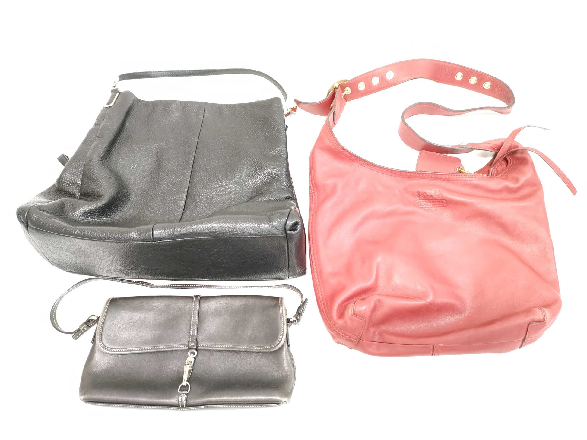 COACH 3-piece shoulder bag